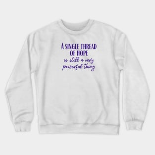 A Single Thread Crewneck Sweatshirt